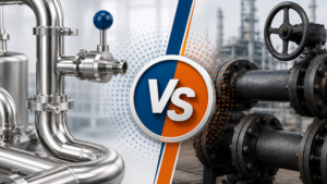 Sanitary Piping vs Standard Industrial Piping